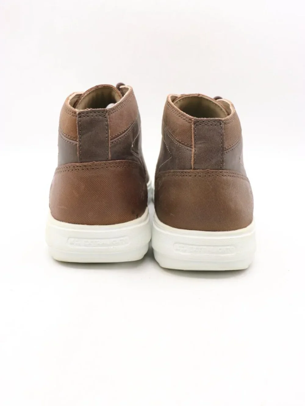 Red Wing Cross Lite Men's Size 13 D Brown Leather Safety Toe Chukka Boots